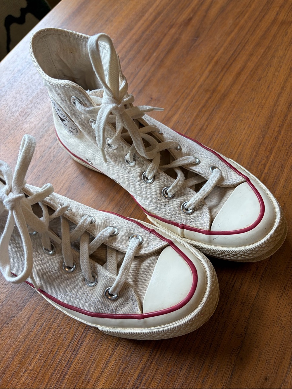 Converse Chuck 70 High Top Sneakers in Cream